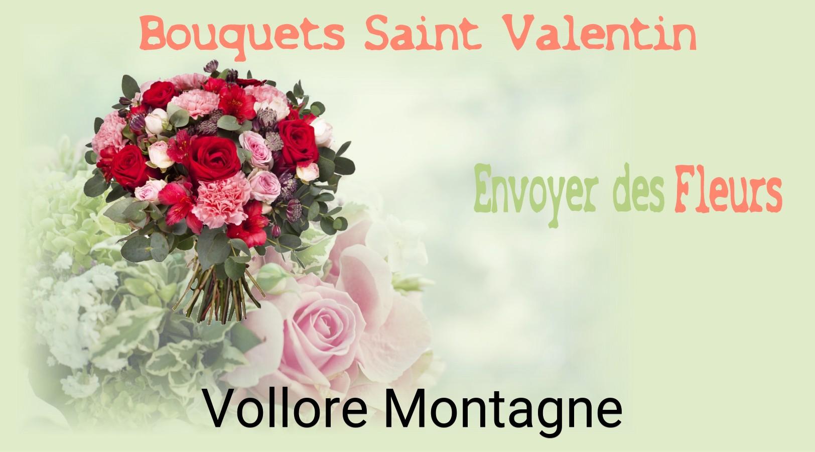 Roses de Saint-Valentin livrées à Vollore-Montagne